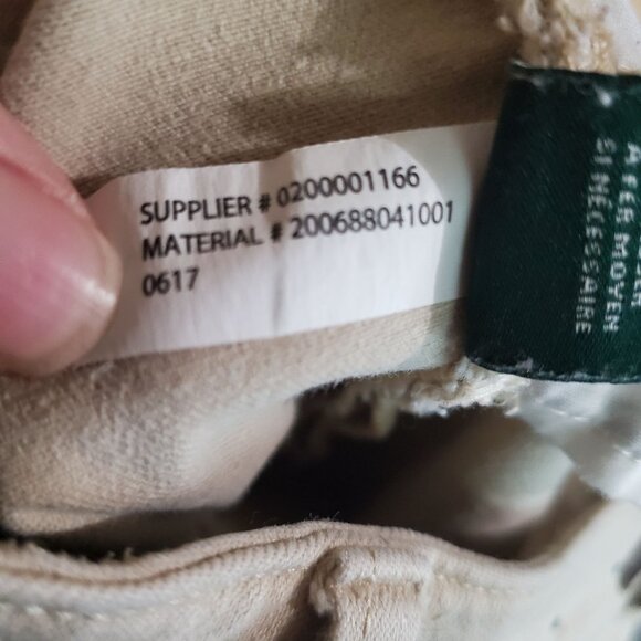 Lauren Ralph Lauren Jeans Womens Size 4 Tan Premier Skinny Ankle Stretch Denim - Picture 5 of 14